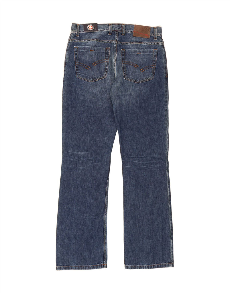 STRELLSON Mens Bootcut Jeans W32 L32 Blue Cotton Vintage Strellson and Second-Hand Strellson from Messina Hembry 