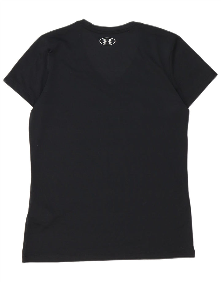 Tricou Under Armour pentru bărbați Heat Gear Top mic poliester negru