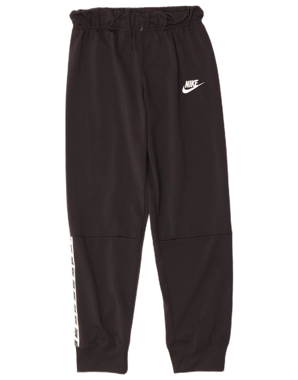 Nike Băieți Pantaloni de trening grafic Pantaloni de jogging 13-14 ani XL Poliester negru