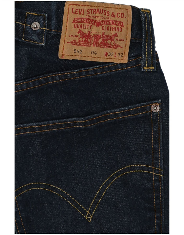Blugi evazați pentru bărbați Levi's 542 W32 L32 bumbac bleumarin