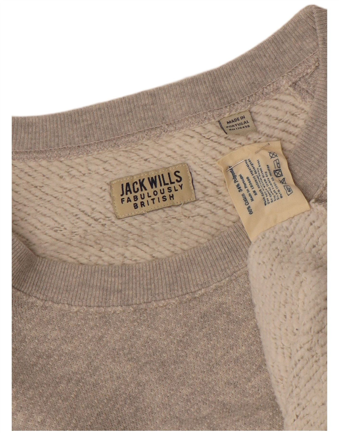 Pulover Jack Wills pentru bărbați, bumbac color bloc, gri mediu