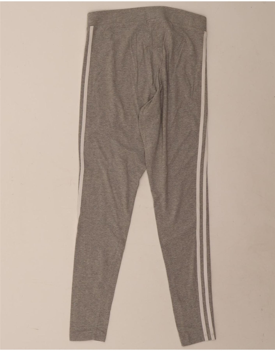 Leggings pentru femei Adidas UK 14, bumbac cu pete gri medii