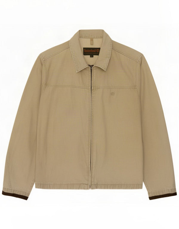 Timberland Mens Bomber Jacket UK 42 XL Khaki
