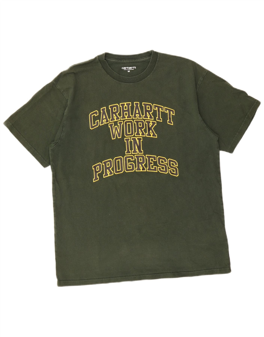 Tricou grafic CARHARTT pentru bărbați Top din bumbac verde mediu