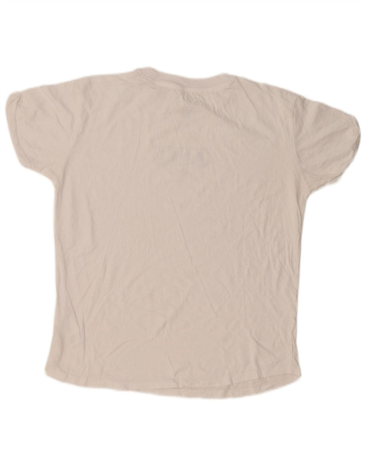 Tricou grafic Roxy pentru femei Top UK 16, mare, alb, bumbac