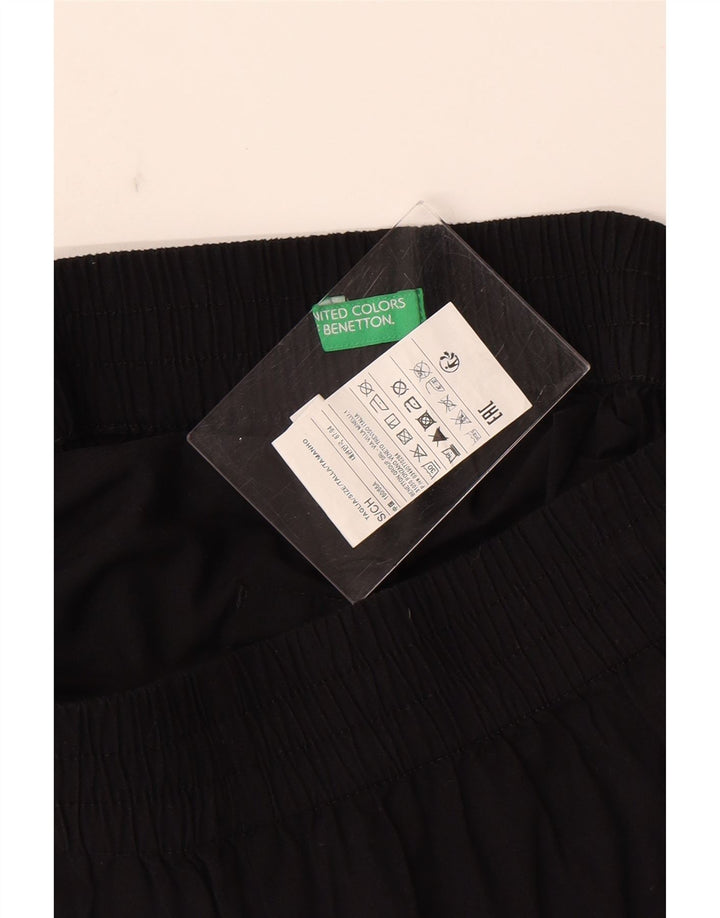 Pantaloni scurți casual pentru femei BENETTON Small W26 Bumbac negru