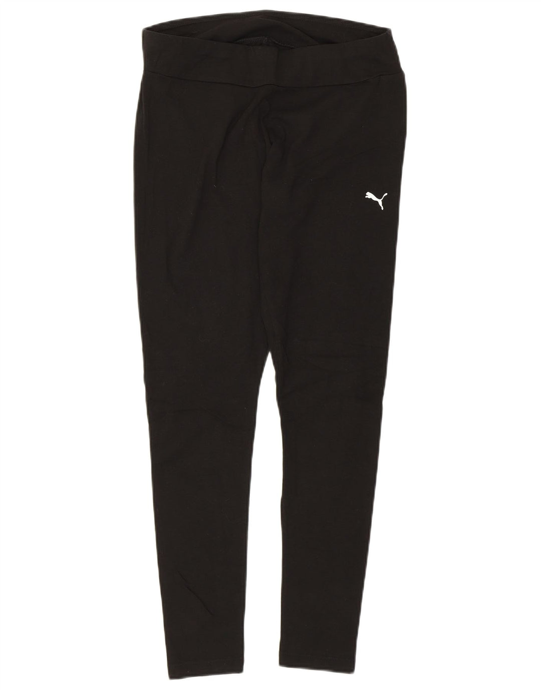 Leggings crop Puma pentru femei UK 12, bumbac mediu negru