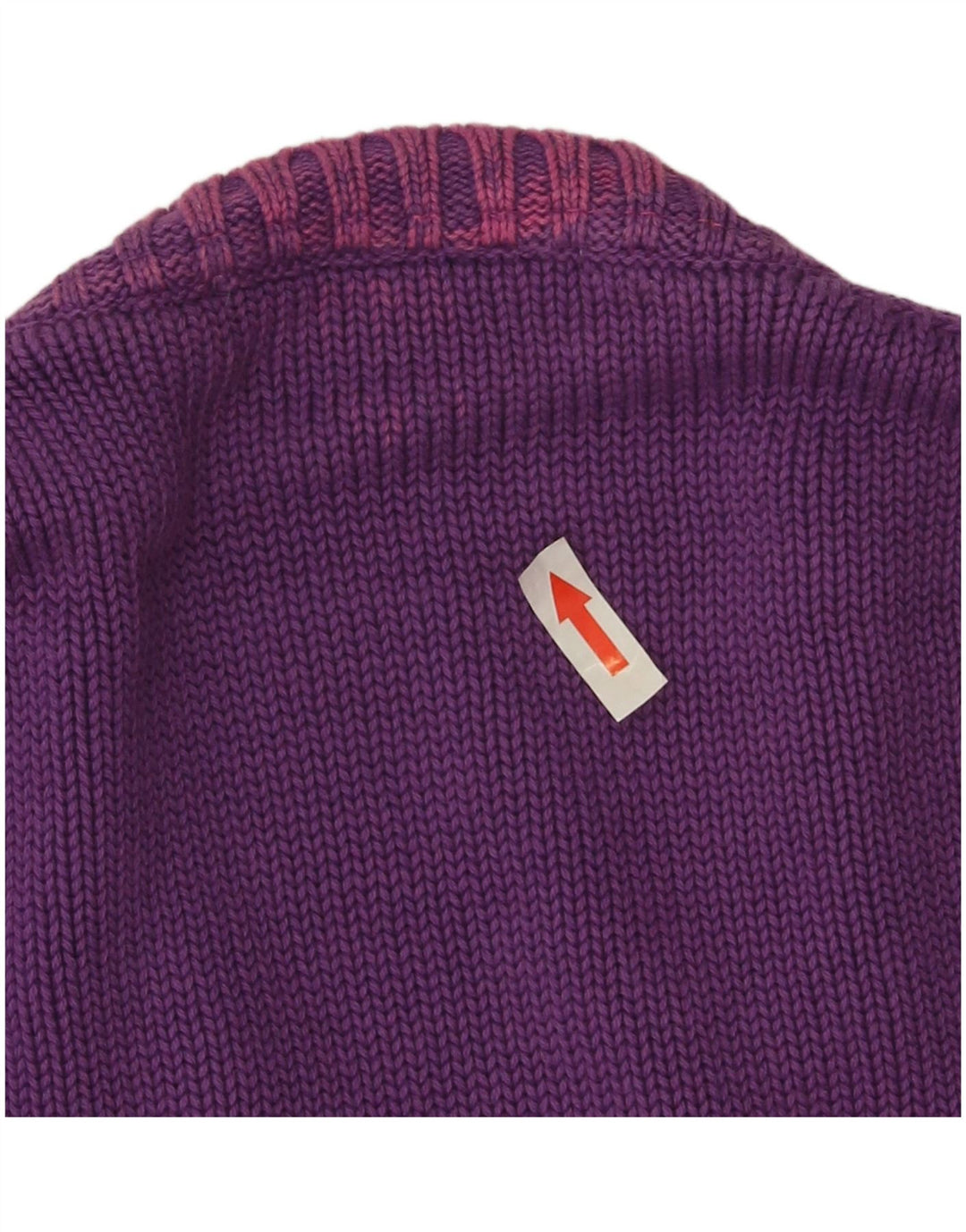 Pulover pentru bărbați Zara, cu decolteu în V, mare violet