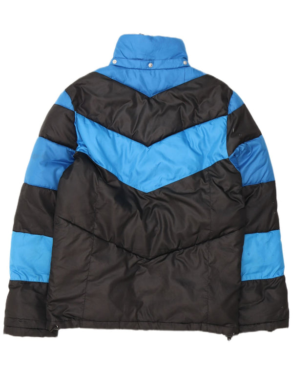 Jachetă căptușită pentru bărbați Hummel UK 38 Medium Black Colorblock Poliester