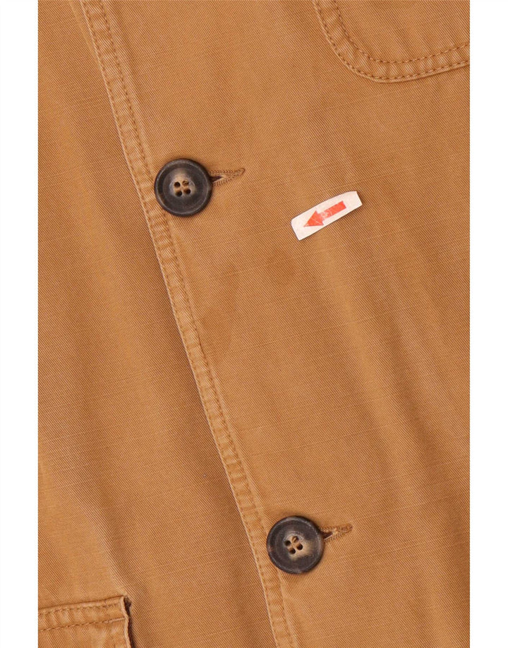 Jachetă de vânt pentru bărbați Marlboro Classics UK 42 XL, bumbac maro