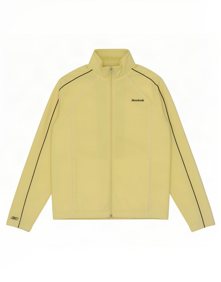 Jachetă de trening pentru femei Reebok UK 10 Bumbac galben mic