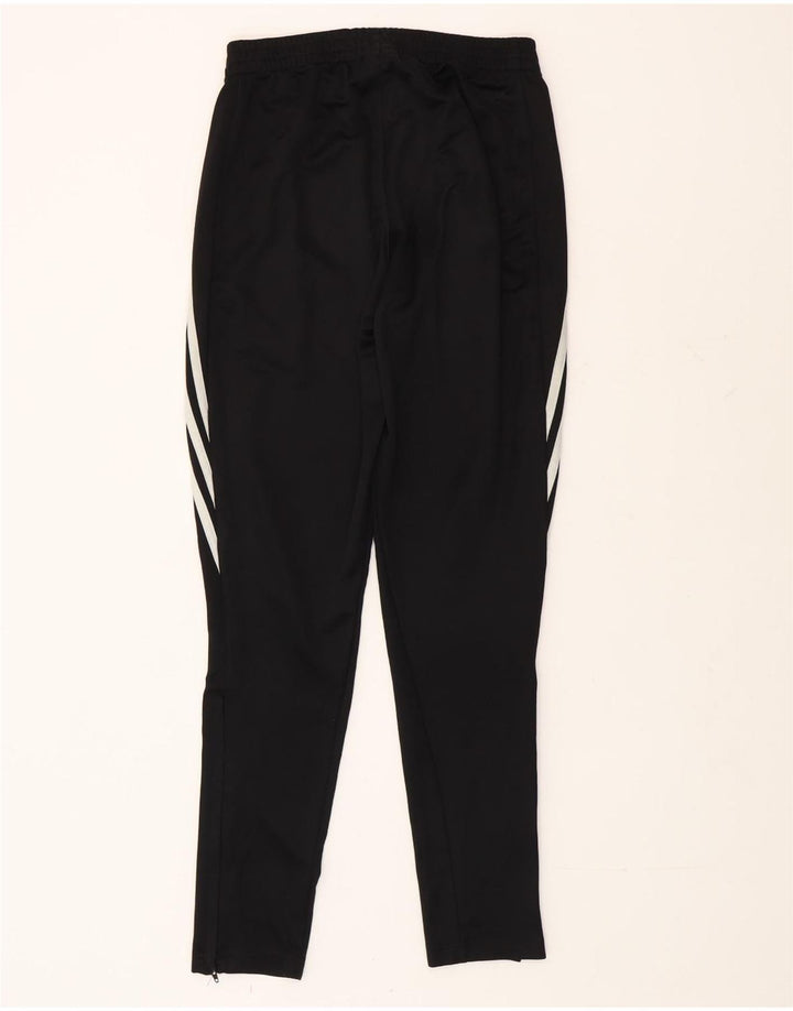 Pantaloni de trening Adidas Climalite pentru bărbați, poliester negru mic