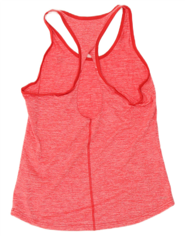 Adidas Climalite Vest Top pentru femei UK 12/14 Medium Pink Flecked Polyester