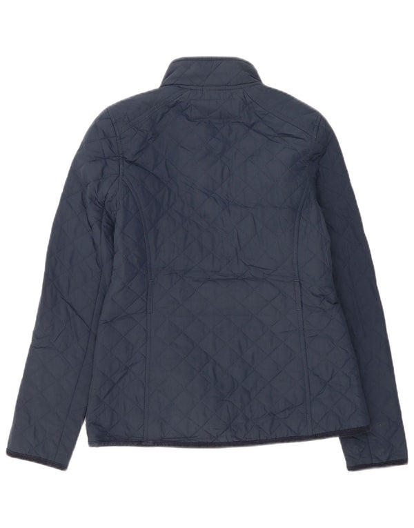 Jachetă matlasată Jack Wills pentru femei UK 10 Small, bleumarin, poliester