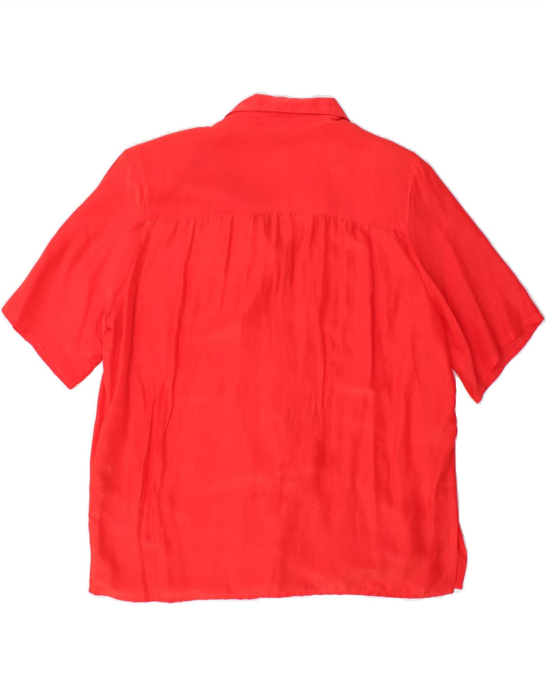 GOLDEN GATE Womens Oversized Short Sleeve Shirt Blouse EU 40 Medium Red Vintage Golden Gate and Second-Hand Golden Gate from Messina Hembry 