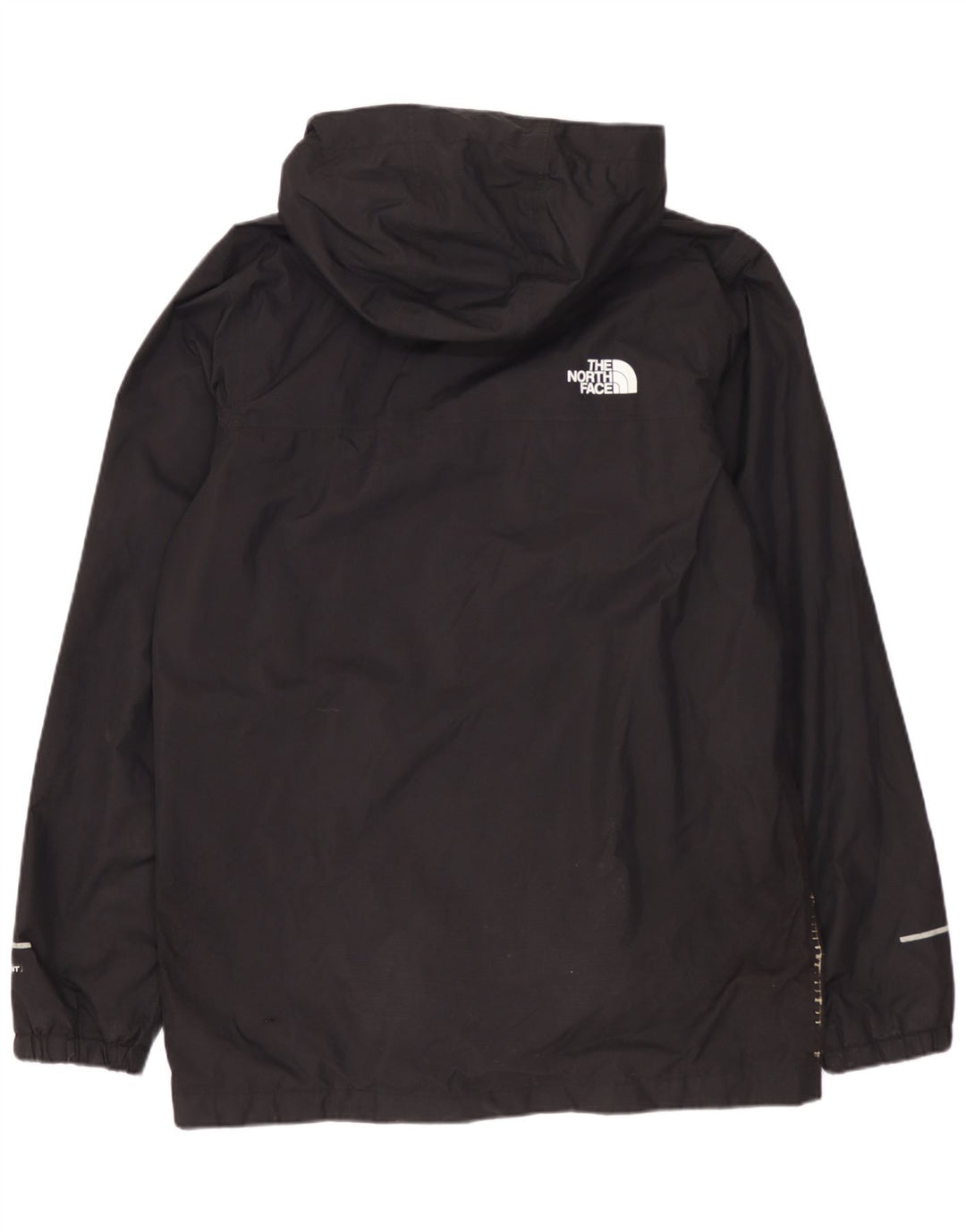 Jachetă de ploaie cu glugă The North Face pentru băieți, 14-15 ani, XL, nailon negru