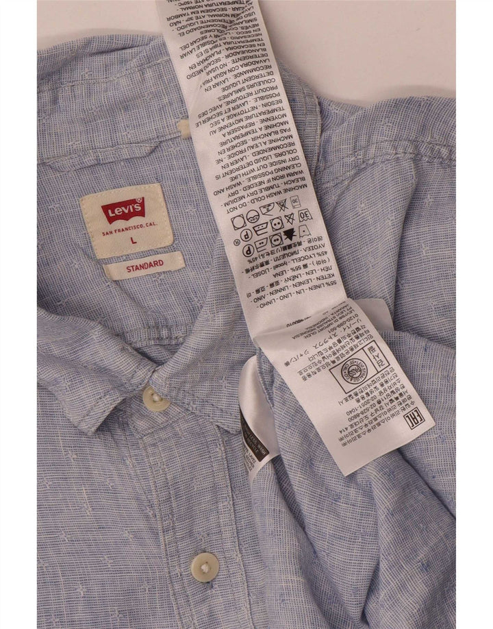 Cămașă standard pentru bărbați Levi's, in mare albastru