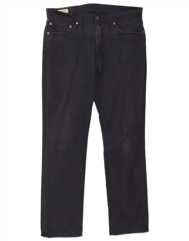 Pantaloni casual Levi's 511 Slim pentru bărbați L34 L30 Bumbac bleumarin