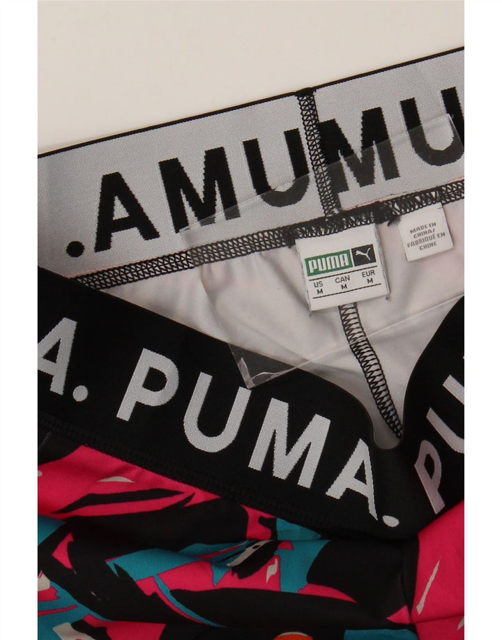 Leggings grafic Puma pentru femei UK 12 Medium Multicolor Geometric