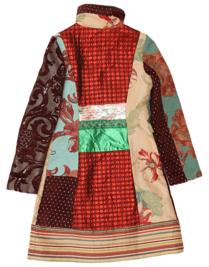 Pardesiu grafic pentru femei Desigual EU 38 Medium Multicolor Floral