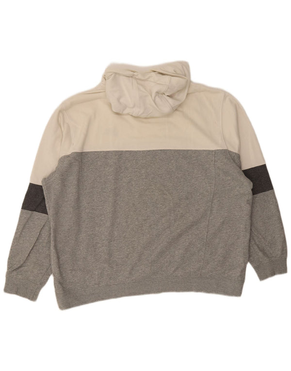 Pulover Nike pentru bărbați, XL, gri din bumbac color bloc