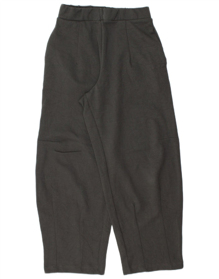 Pantaloni de trening Zara pentru femei UK 10 mic bumbac gri