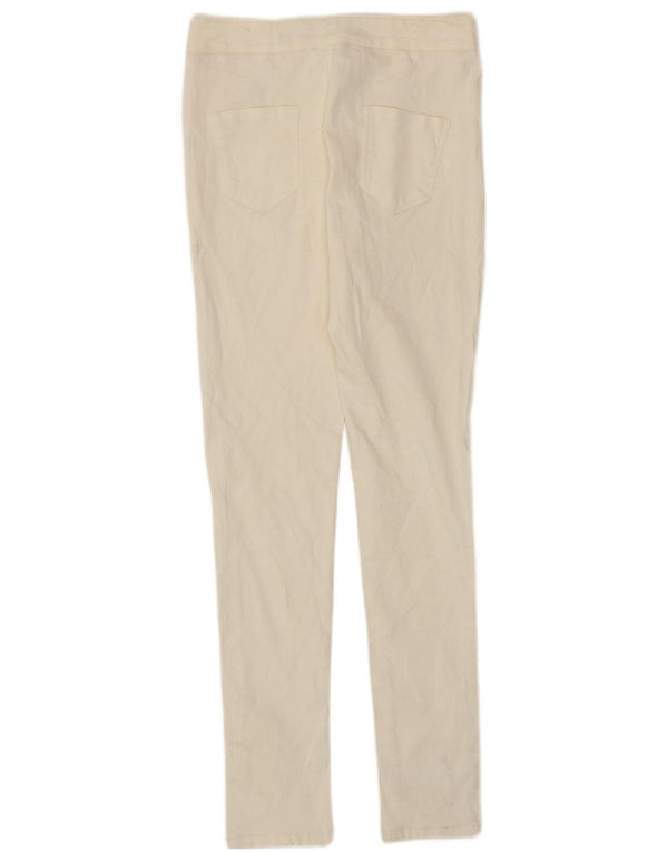 Pantaloni skinny pentru fete J Brand 13-14 ani XL L28 L27 Bumbac alb