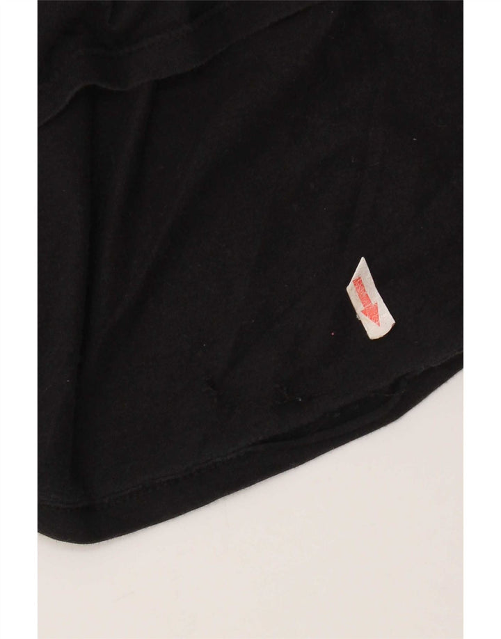 Tricou grafic Harley pentru bărbați Top mare din bumbac negru