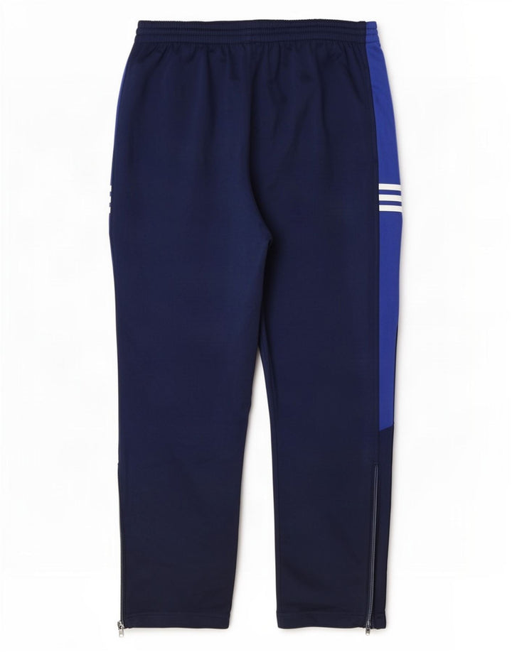 Pantaloni de trening Adidas pentru bărbați, mari, bleumarin, poliester color bloc