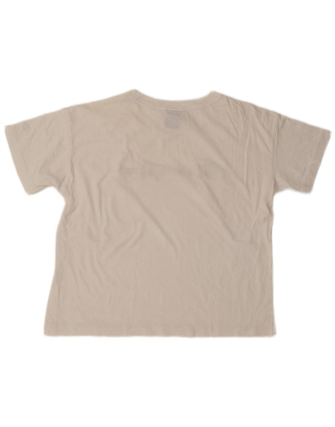 Tricou cu grafic crop Champion pentru femei Top UK 14 Medium White