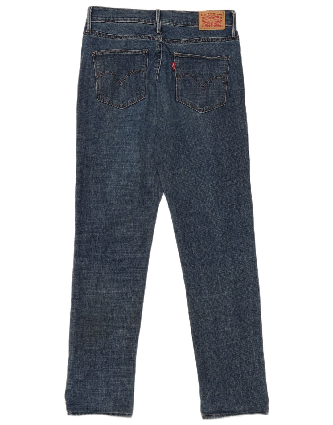 Blugi Levi's pentru femei Slimming Slim W28 L28 Bumbac bleumarin