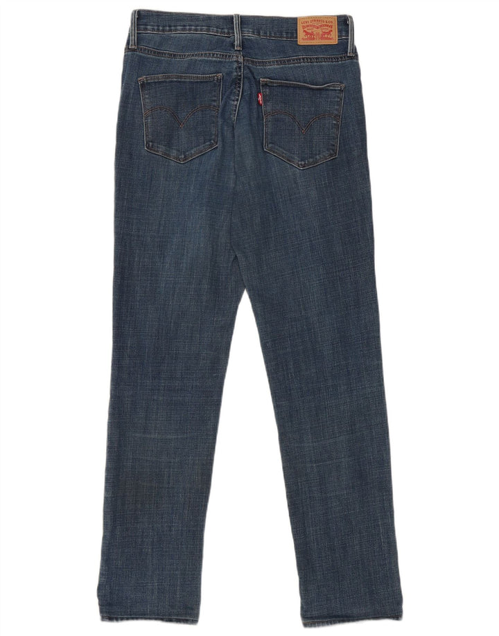 Blugi Levi's pentru femei Slimming Slim W28 L28 Bumbac bleumarin