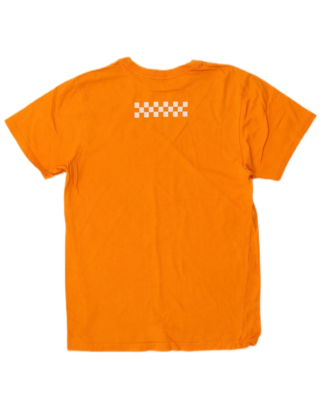 Tricou grafic personalizat Vans pentru bărbați Top mic din bumbac portocaliu