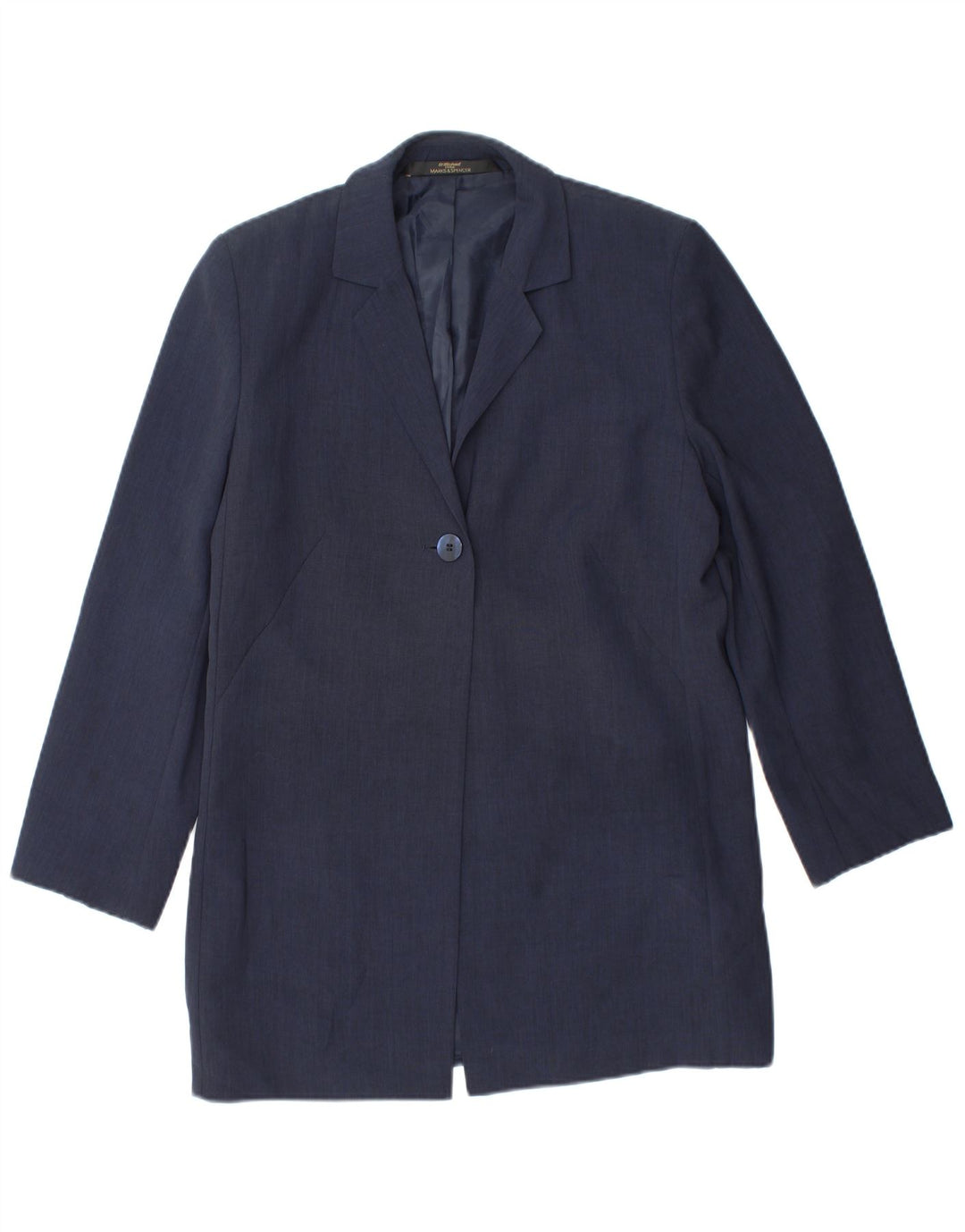 Marks & Spencer pentru femei St. Michael Blazer Jacket UK 10 Small Bleumarin