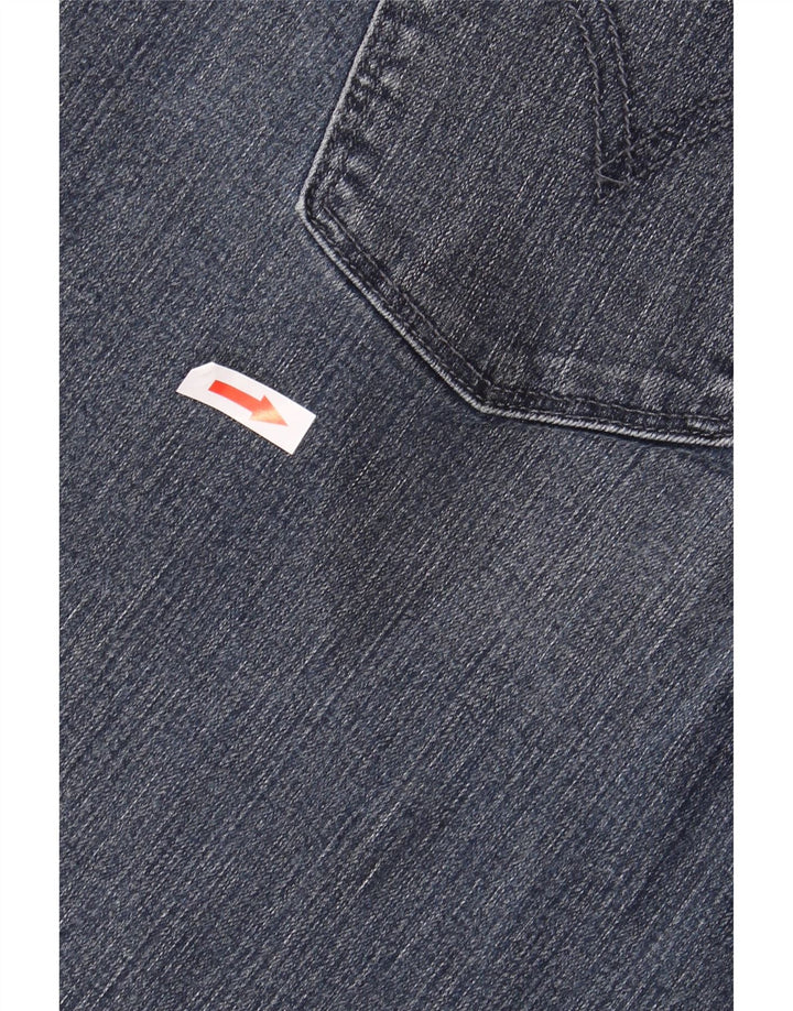 Blugi drepti 505 pentru femei LEVI'S US 8 Medium W29 L32 Bumbac bleumarin