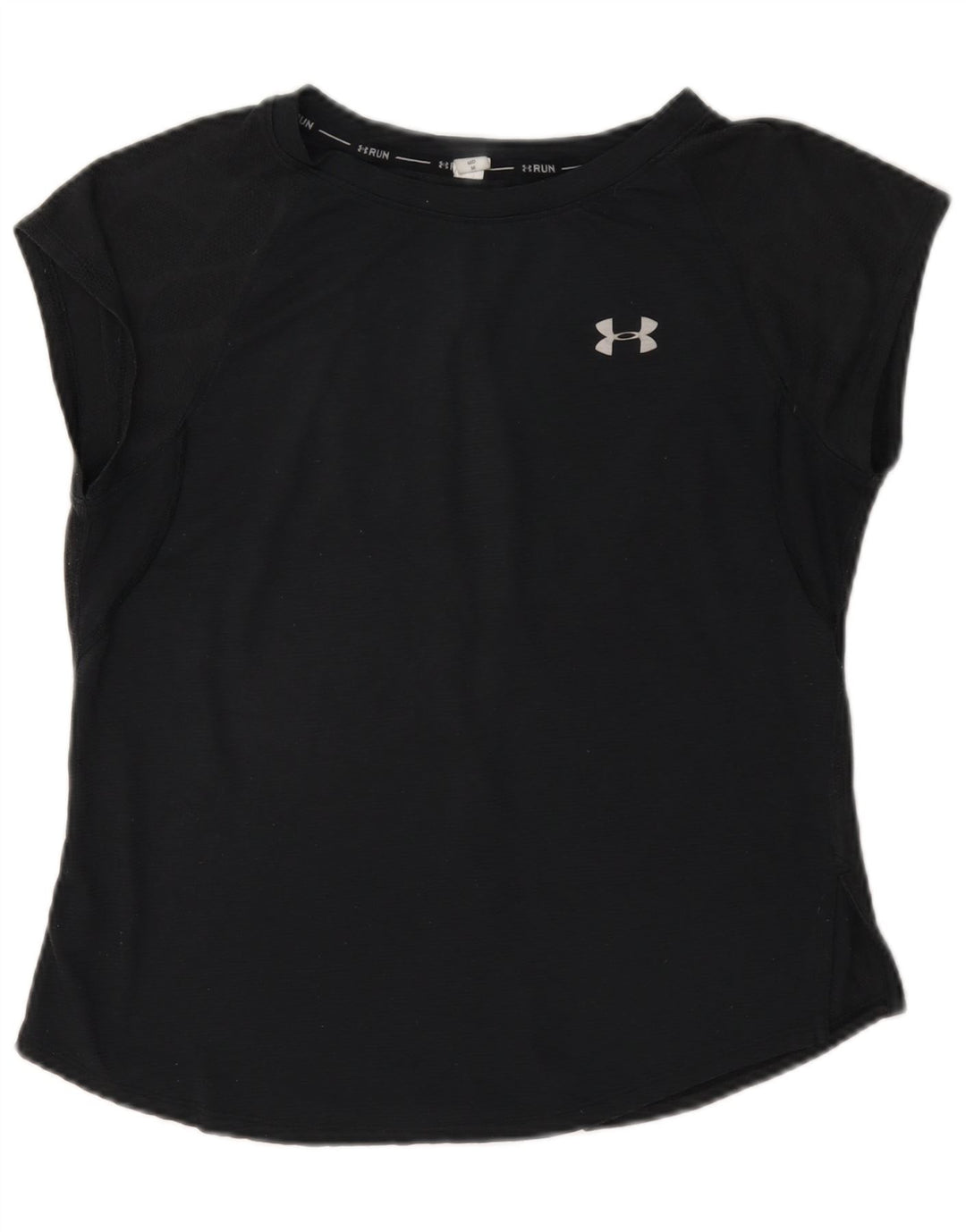 Tricou Under Armour pentru femei Top UK 14 Medium Gri Geometric Poliester