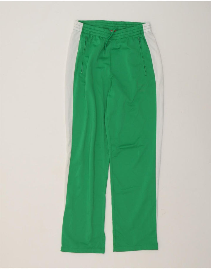 Pantaloni de trening Puma pentru bărbați, verzi, poliester color bloc