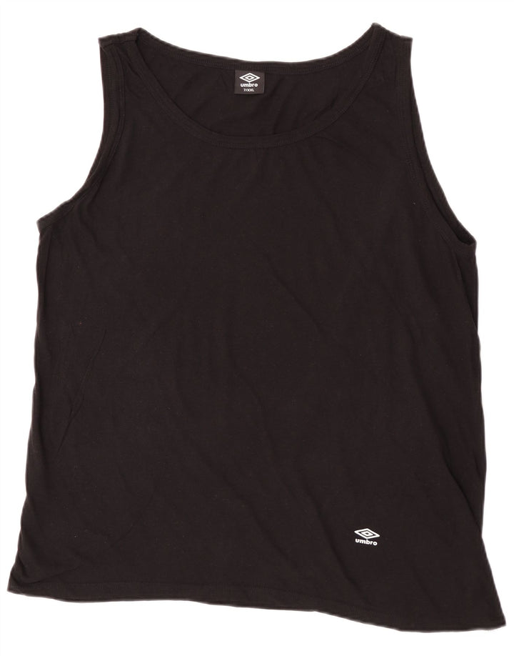 Umbro Vest Vest Top 2XL Bumbac Negru