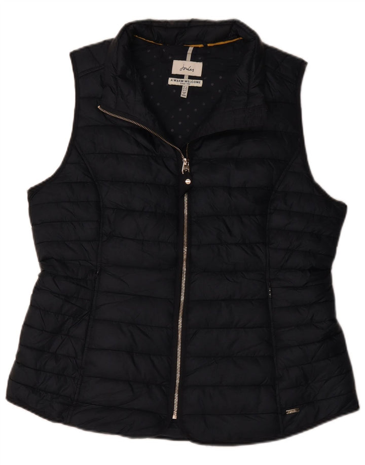 Gilet căptușit pentru femei Joules UK 16, mare, albastru, poliester