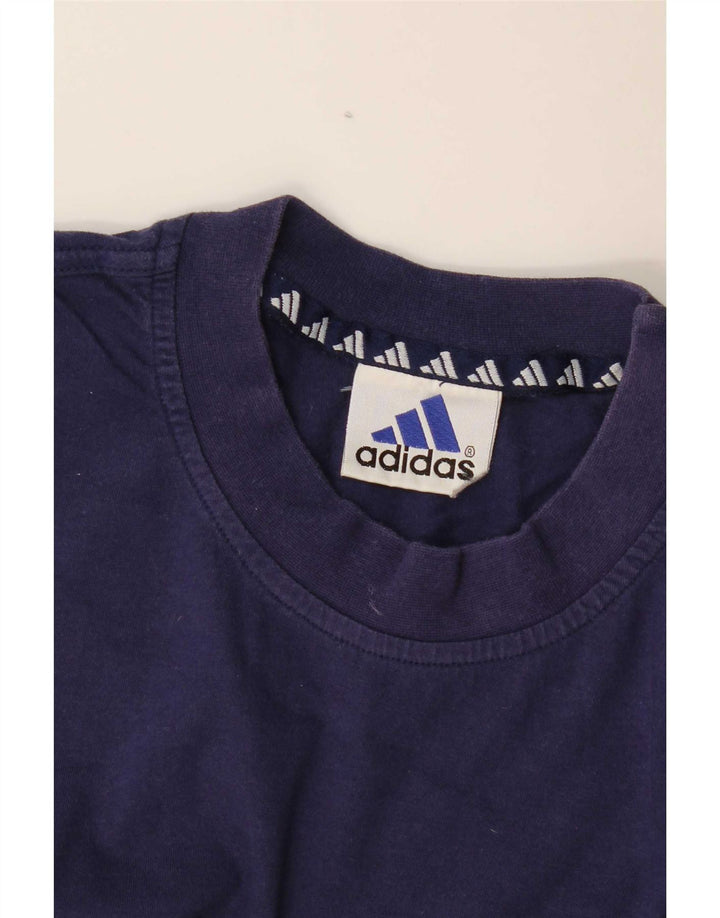 Tricou pentru bărbați Adidas Top Mediu Bleumarin
