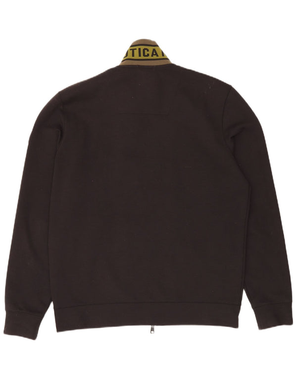 AERONAUTICA MILITARE Jachetă de trening grafică pentru bărbați XL poliester negru