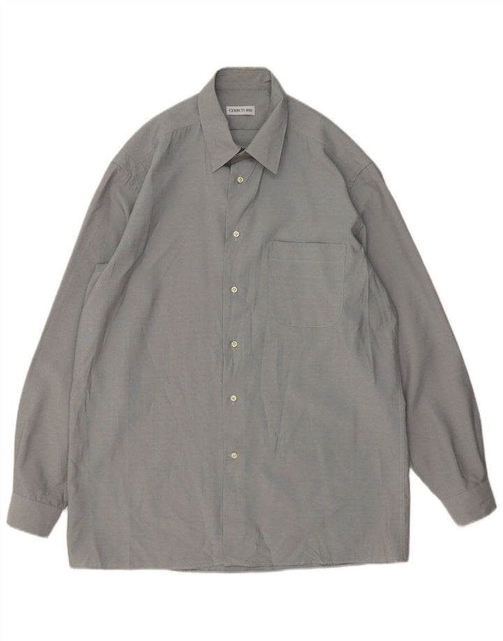 Cămașă pentru bărbați Cerruti 1881 Mărimea 40 15 1/2 Poliester Gri mediu