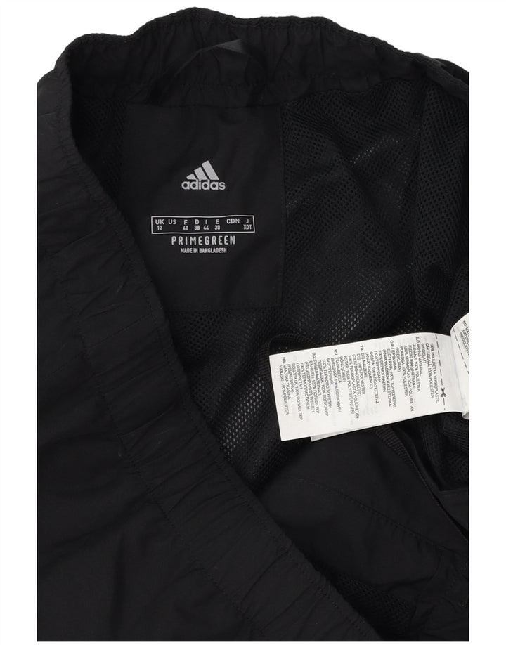Pantaloni impermeabili pentru femei Terrex Adidas UK 12 Poliester mediu negru