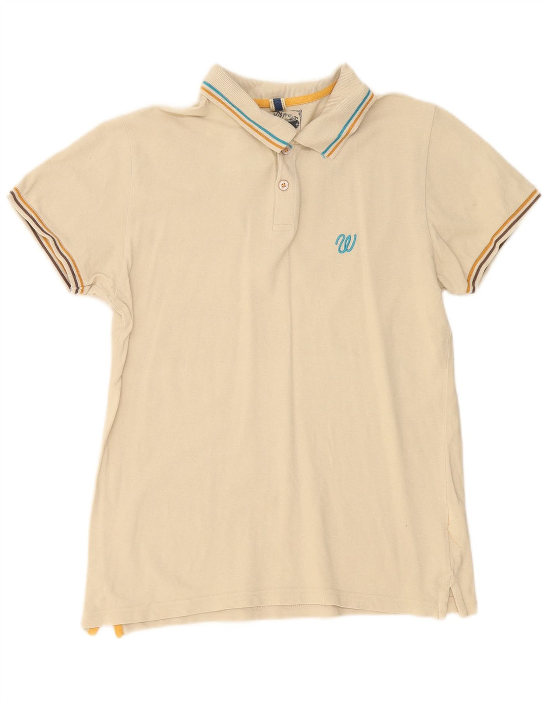 Tricou polo pentru bărbați Wrangler XL, bumbac bej