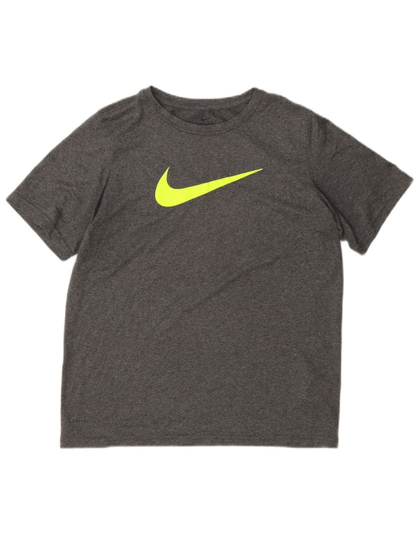 Tricou grafic Nike Dri Fit pentru femei Top UK 18 XL Poliester gri