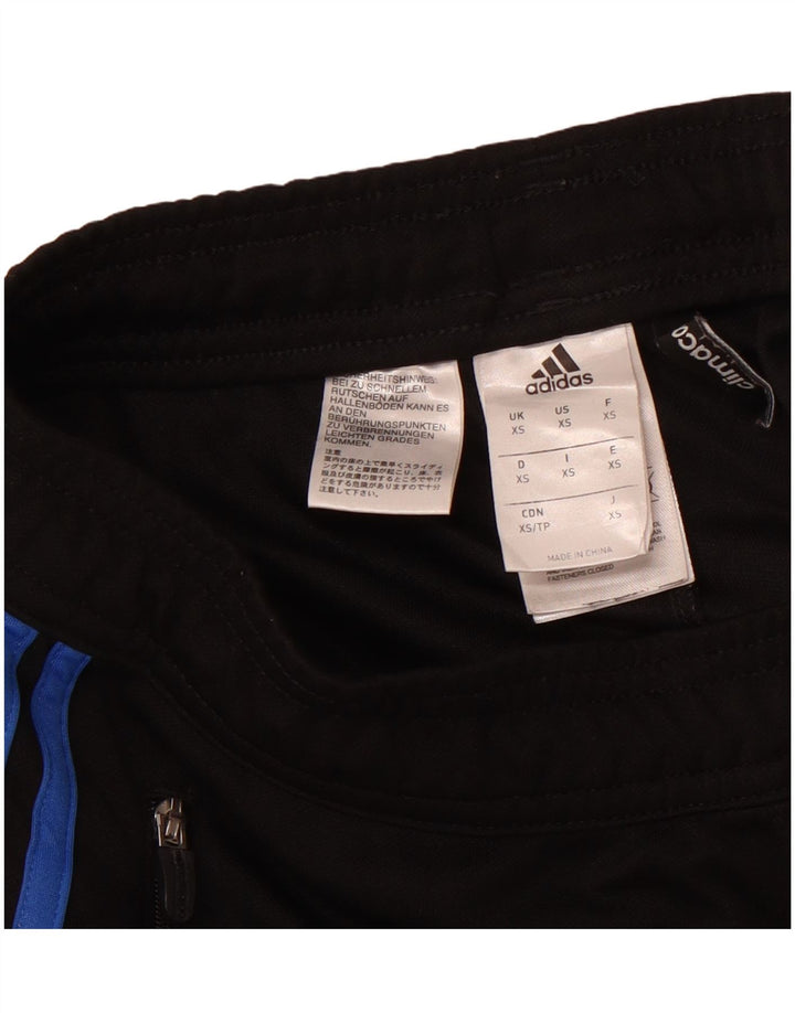 Pantaloni de trening Climacool ADIDAS pentru femei UK 6 XS Negru Colorblock