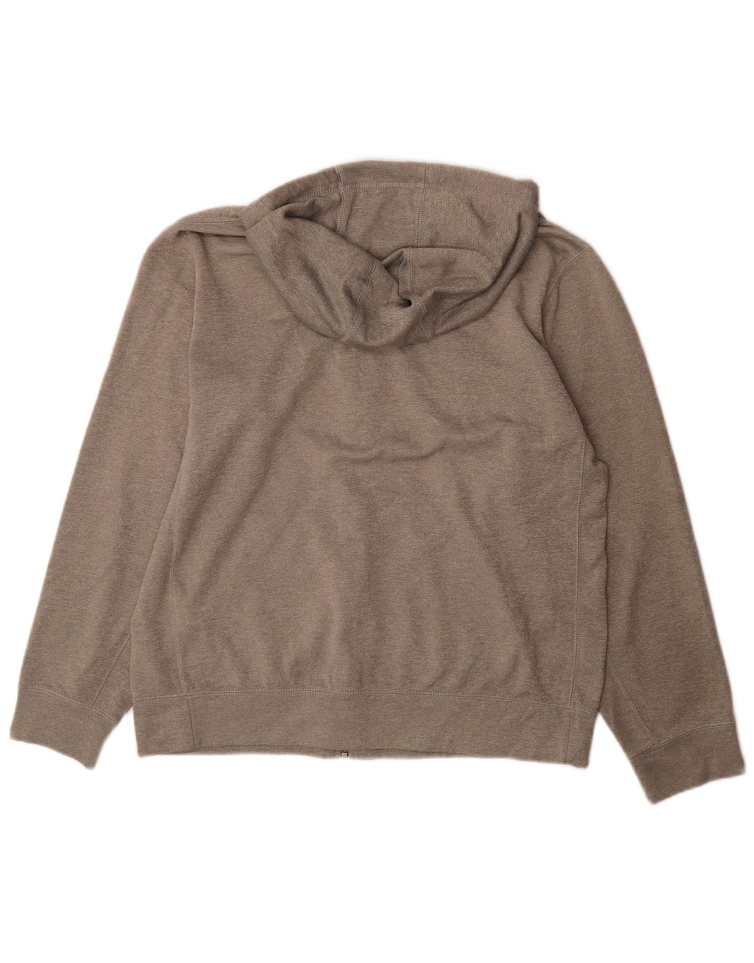 Pulover Nike pentru bărbați Therma-Fit, cu fermoar, poliester, gri mediu