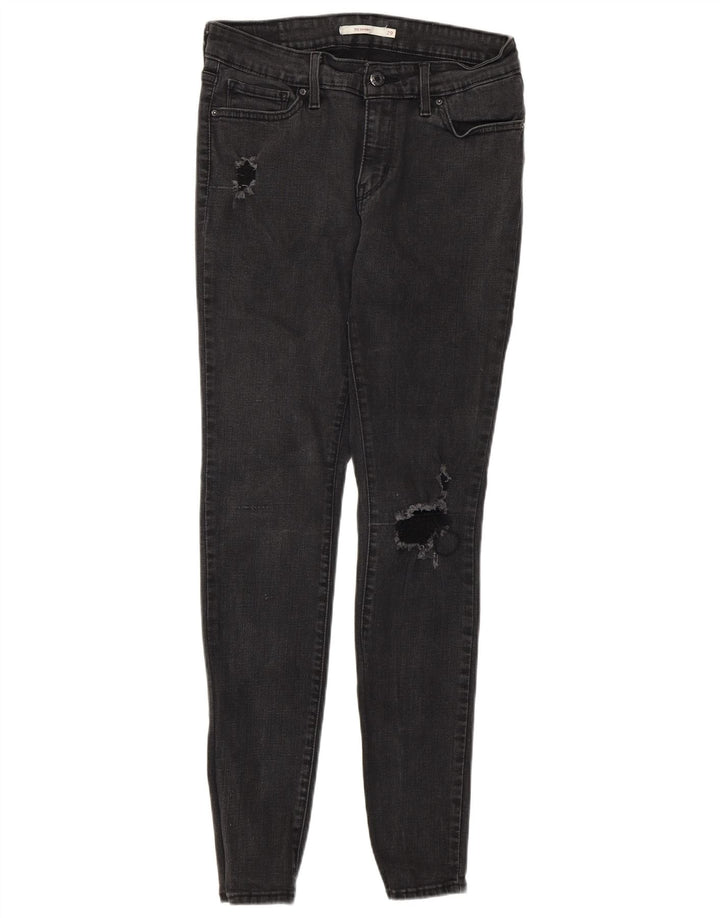 Blugi skinny 711 distressed pentru femei LEVI'S W29 L30 gri