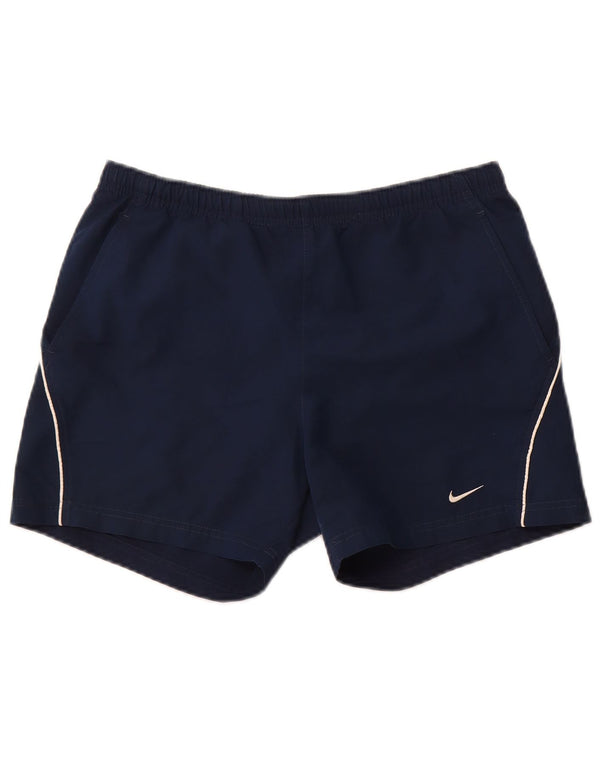 Pantaloni scurți de înot Nike pentru bărbați, poliester mici, albastru