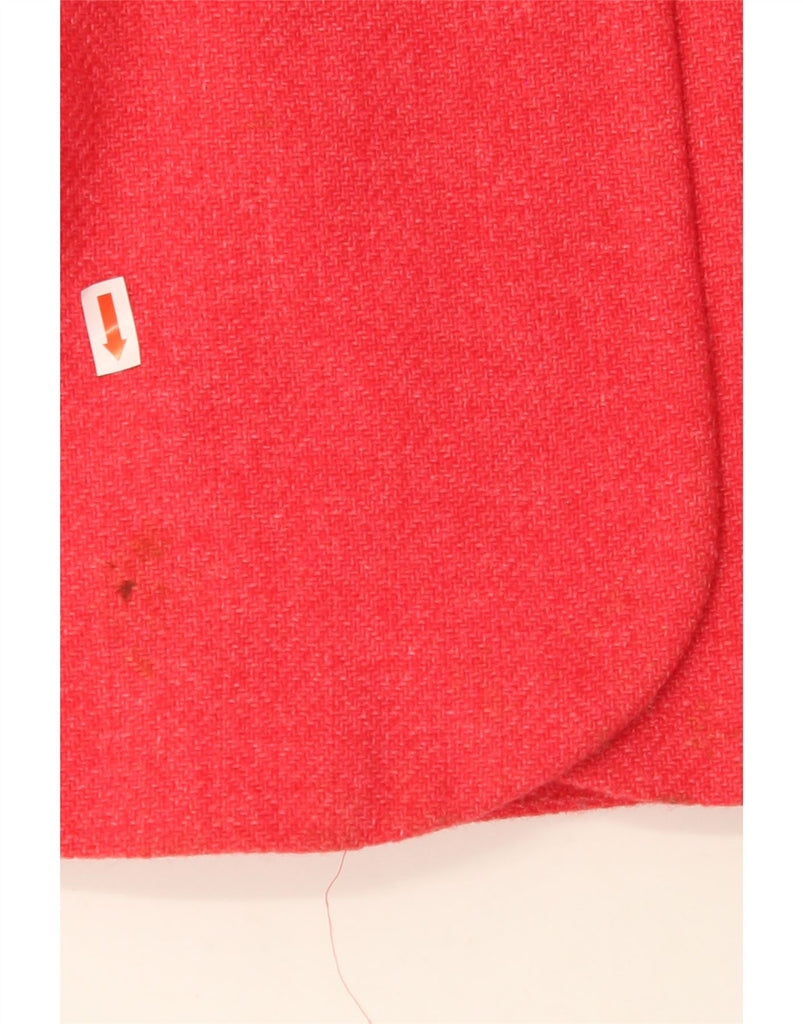 AVOCA Womens Overcoat US 2 XS Red Wool Vintage Avoca and Second-Hand Avoca from Messina Hembry 